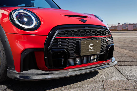 3D Design Mini F56 JCW LCI Carbon Front Lip
