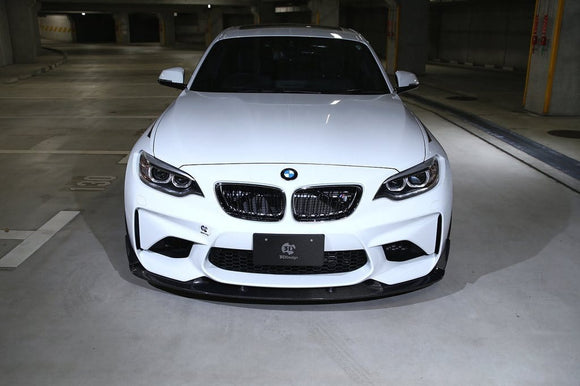 3D Design - M2 F87 Front Lip Spoiler Carbon