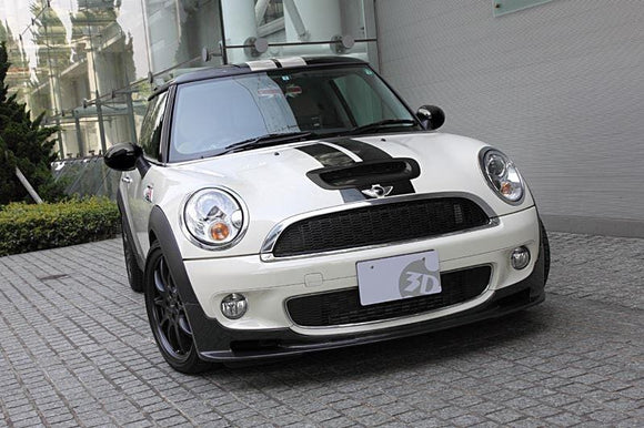 3D Design Mini R55 / R56 Cooper S Carbon Front Lip