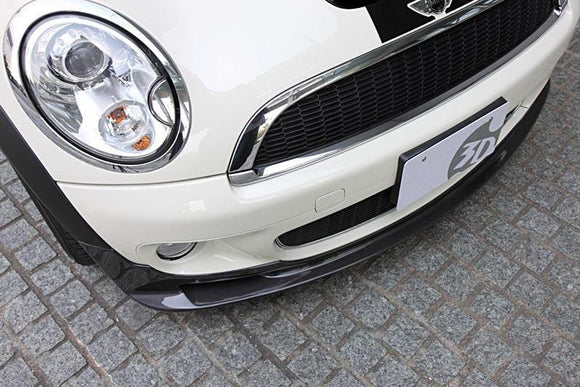 3D Design Mini R55 / R56 Cooper S Carbon Front Lip
