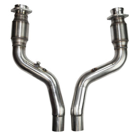 Kooks 3" SS GREEN Catted OEM Connection Pipes W/EPS. 2012-2023 LX Platform 6.4L. - 0