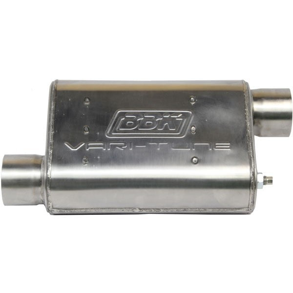 BBK VariTune Adjustable Performance Muffler 2-3/4 Offset/Offset Stainless Steel