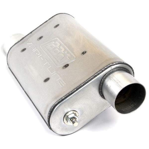 BBK VariTune Adjustable Performance Muffler 2-3/4 Offset/Offset Aluminized Steel - 0