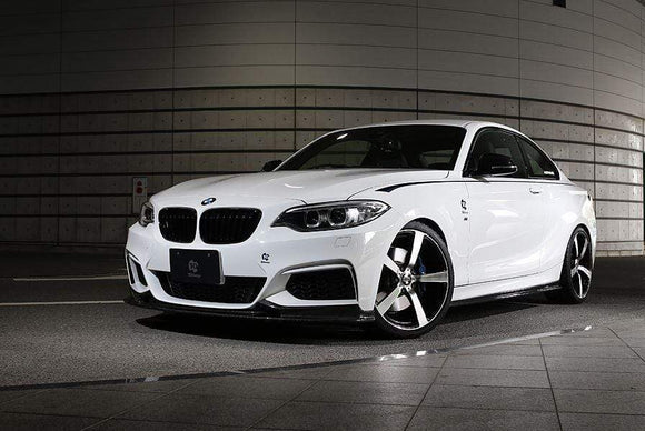 3D Design F22 2-Series M-Sport Carbon Side Skirt Set