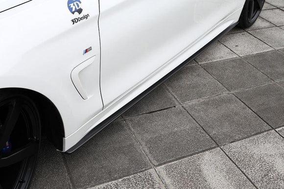 3D Design - 4 Series F32 M-Sport Side Skirts
