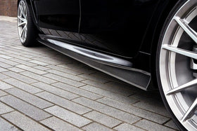 3D Design F93 M8 Gran Coupe Carbon Side Skirt Set - 0