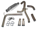 SLP 1998=2002 Chevrolet Camaro LS1 LoudMouth Cat-Back Exhaust System w/ 3.5in Slash Cut Tips-1