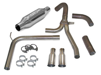 SLP 1998-2002 Chevrolet Camaro LS1 LoudMouth II Cat-Back Exhaust System w/ 3.5in Slash Cut Tips