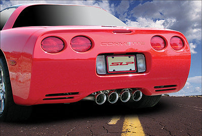 SLP 1997-2004 Chevrolet Corvette LS1 LoudMouth Cat-Back Exhaust System - 0