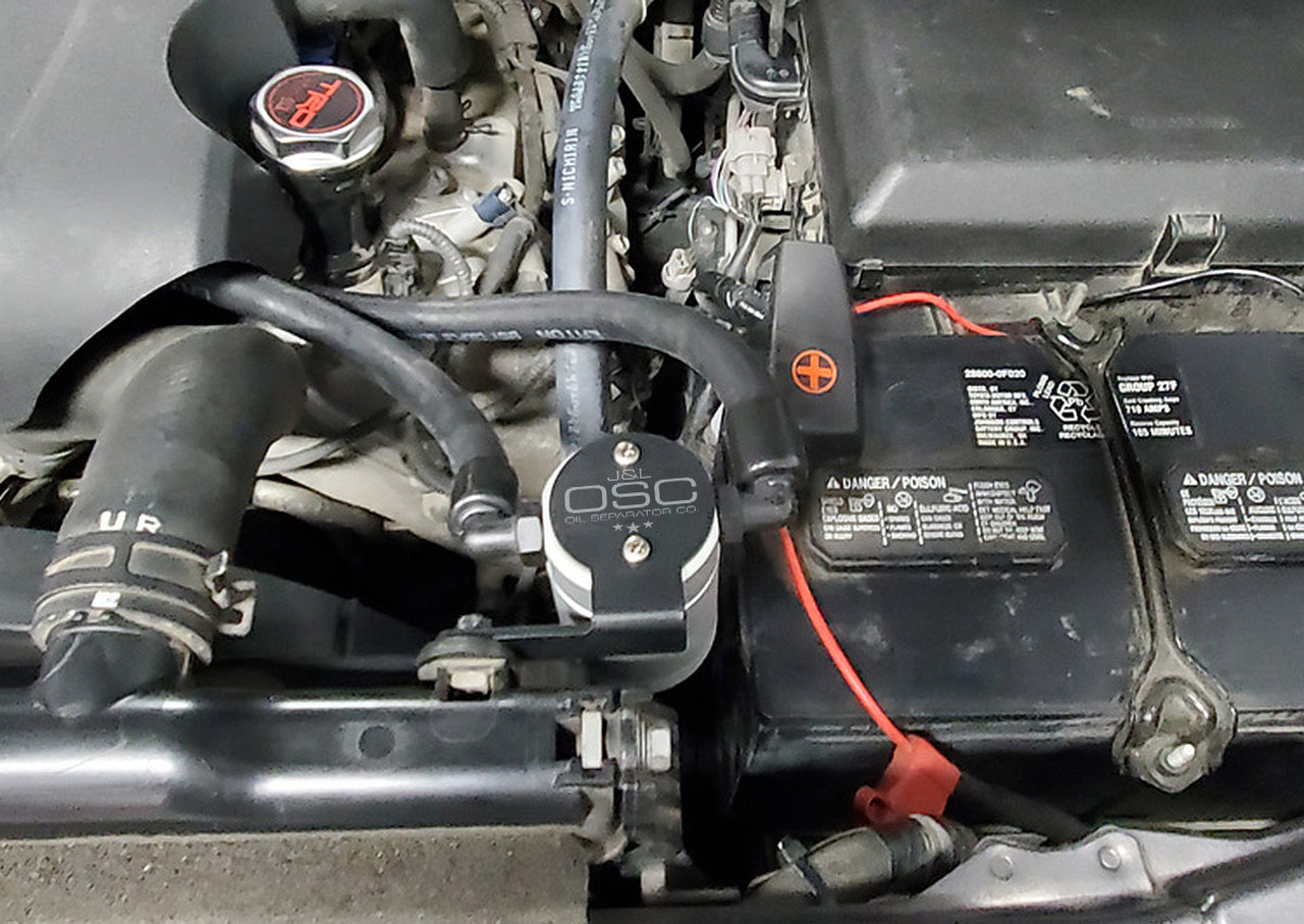J&L Oil Separator 3.0 Driver Side (2007-2021 Toyota Tundra 5.7L; 2008-2022 Toyota Sequoia 5.7L)