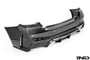 3D Design - M4 F82 / F83 Full Carbon Rear Bumper-2