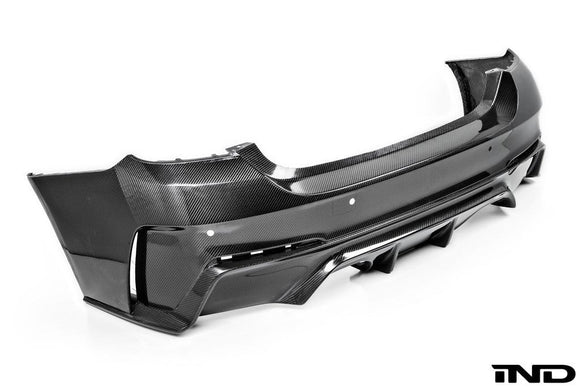 3D Design - M4 F82 / F83 Full Carbon Rear Bumper