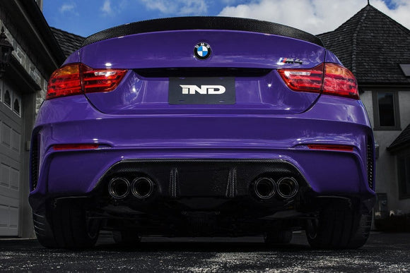 3D Design - M4 F82 / F83 Full Carbon Rear Bumper
