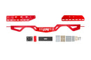 UMI Performance 78-88 GM G-Body Modular Adjustable Transmission Crossmember - Red-1