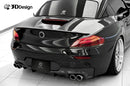 3D Design E89 Z4 M-Sport Carbon Rear Diffuser-7
