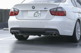 3D Design E90 / E91 3-Series M-Sport Rear Diffuser - Type BG