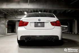 3D Design E90 / E91 335i M-Sport Carbon Rear Diffuser - 0
