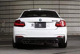 3D Design F22 2-Series M-Sport Carbon Rear Diffuser - 0