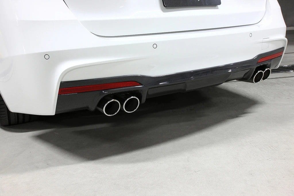 3D Design F30 / F31 3-Series M-Sport Carbon Rear Diffuser