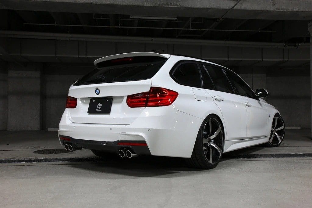 3D Design F30 / F31 3-Series M-Sport Carbon Rear Diffuser