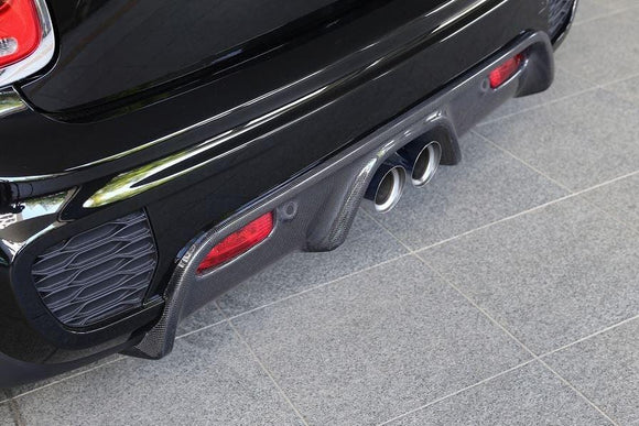 3D Design Mini F56 JCW Carbon Rear Diffuser