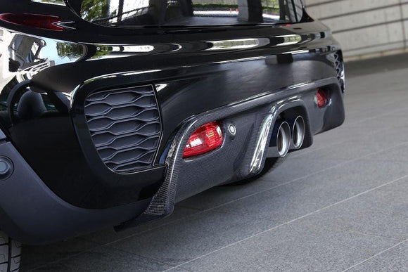 3D Design Mini F56 JCW Carbon Rear Diffuser