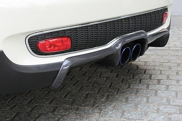 3D Design Mini R56 Cooper S Carbon Rear Diffuser