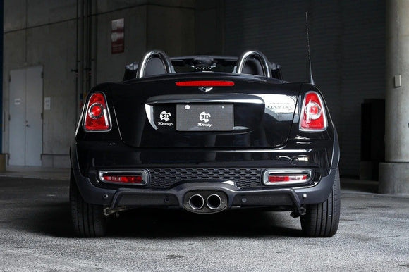 3D Design Mini R58 / R59 Cooper S Carbon Fiber Rear Diffuser
