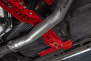 UMI Performance 78-88 GM G-Body Modular Adjustable Transmission Crossmember - Red-5