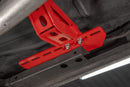UMI Performance 78-88 GM G-Body Modular Adjustable Transmission Crossmember - Red-9