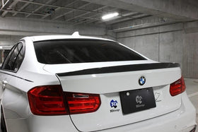 3D Design F30 3-Series Carbon Trunk Spoiler - 0
