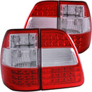 ANZO 1998-2005 Toyota Land Cruiser Fj LED Taillights Red/Clear G2-1