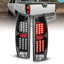 ANZO 2002-2006 Chevrolet Avalanche LED Taillights Black-1