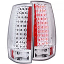 ANZO 2007-2014 Chevrolet Suburban LED Taillights Red/Clear G4-1