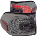 ANZO 2007-2010 Toyota Fj Cruiser LED Taillights Smoke-1