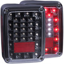 ANZO 2007-2015 Jeep Wrangler LED Taillights Black-1
