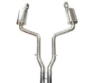 Kooks 3" SS Race Exhaust. 2005-2010 LX Platform 6.1L. (Requires Full 3" connections)-1