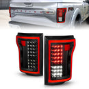 ANZO 2015-2016 Ford F-150 LED Taillights Black-1