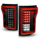 ANZO 2015-2016 Ford F-150 LED Taillights Black-6