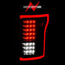 ANZO 2015-2016 Ford F-150 LED Taillights Black-2