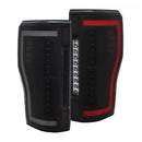 ANZO 2017+ Ford F-250 LED Taillights - Black/Smoke-1