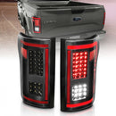 ANZO 15-17 Ford F-150 LED Taillights Black w/ Sequential-1