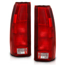 ANZO 1988-1999 Chevy C1500 Taillight Red/Clear Lens (OE Replacement)-1