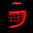 ANZO 2004-2007 Dodge Grand Caravan LED Tail Lights w/ Light Bar Black Housing Smoke Lens-2