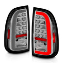 ANZO 00-06 Toyota Tundra LED Taillights w/ Light Bar Chrome Housing Clear Lens-1
