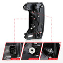 TOYOTA TUNDRA 22-24 FULL LED TAIL LIGHTS BLACK W/ INITIATION & SEQUENTIAL SIGNAL (DOES NOT FIT MODELS WITH FACTORY SEQUENTIAL SIGNAL)-5