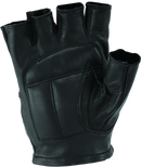 Kuryakyn Leather By River Road Hollister Shorty Gloves Black - Small-1