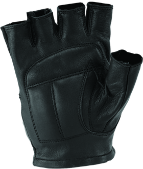 Kuryakyn Leather By River Road Hollister Shorty Gloves Black - XL