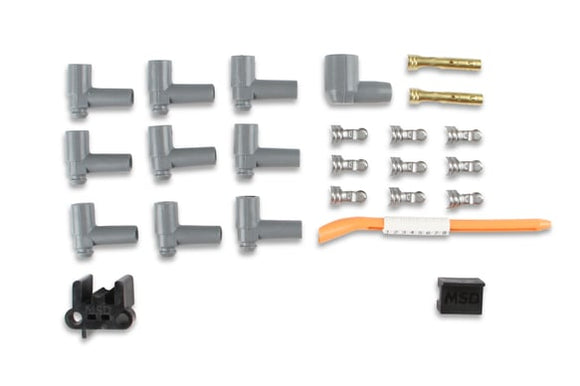 RACEPAK Wire Set. Black Super Conductor. Universal 8-cyl.. 90 Plug/90 Plug