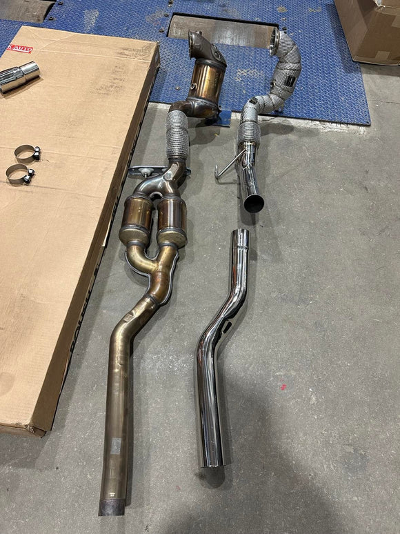 2022+ MK8 Golf R / 8Y S3 2.0T Catless downpipe V1